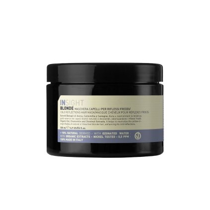 INSIGHT Blonde Cold Reflections Hair Mask 500 ml - maska na vlasy pro zvýraznění studených odlesků