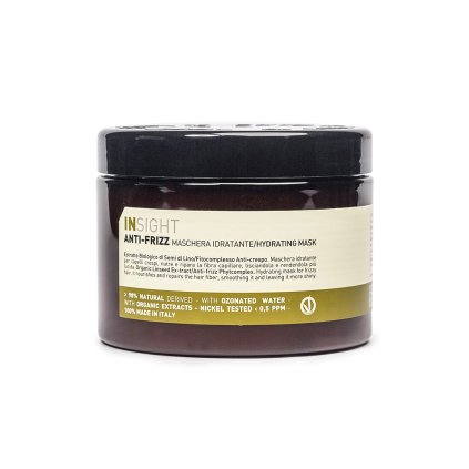 INSIGHT Anti-Frizz Hydrating Mask 500 ml - maska pro vlnité vlasy