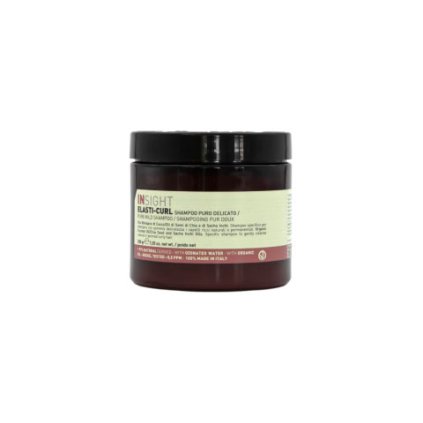INSIGHT Elasti-Curl Pure Mild Shampoo 200 g - polotuhý jemný šampón na kučeravé vlasy