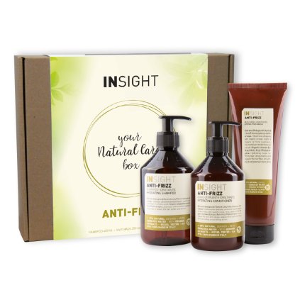 Sada INSIGHT ANTI-FRIZZ šampón 400 ml + kondicionér 400 ml + maska 250 ml darčekový box