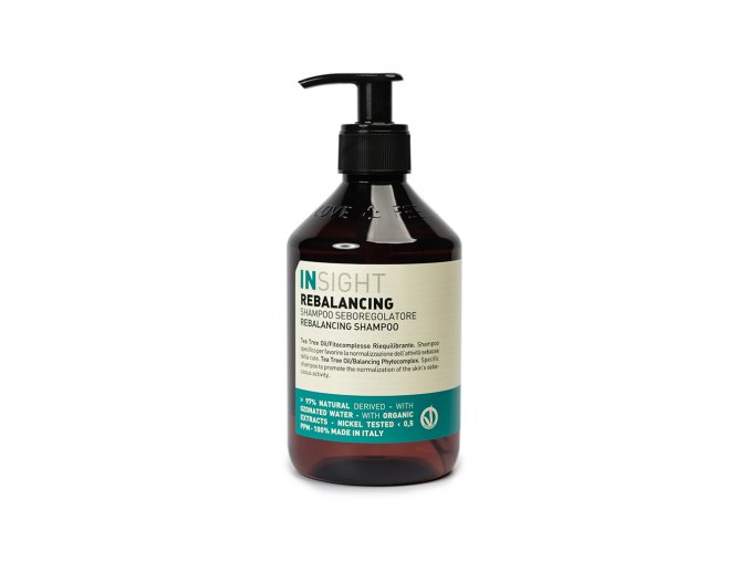 200 insight rebalancing sebum control shampoo 400 ml sampon pro mastne vlasy