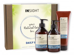 Sada INSIGHT DAILY USE šampón 400 ml + kondicionér 400 ml + maska 250 ml darčekový box