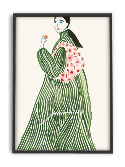La Poire Green Coat (1)