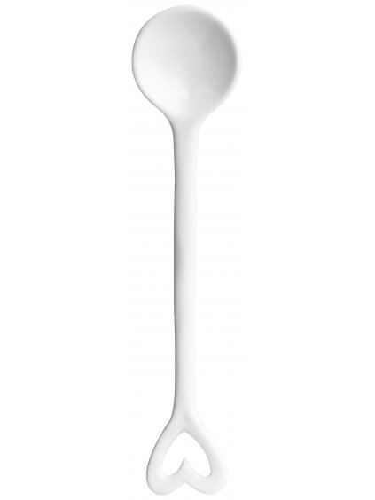 Porcelánová lžička se srdcem