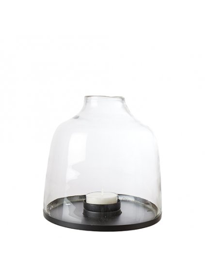 Skleněný svícen - velikost M