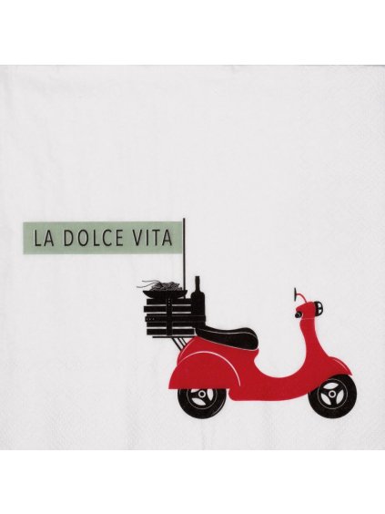 Papírové ubrousky La dolce vita