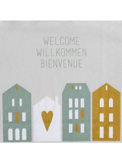 Papírové ubrousky Welcome