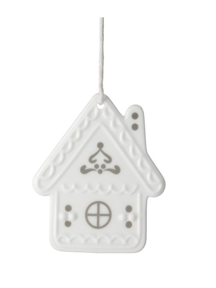 92724 Art F G Schütt Streuartikel Lebkuchenhausanhänger Display Y24 PD V05