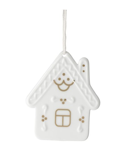 92724 Art F G Schütt Streuartikel Lebkuchenhausanhänger Display Y24 PD V01