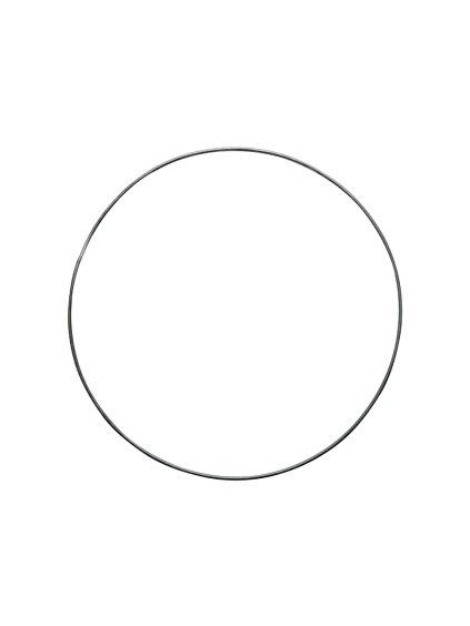 Kovový kruh na věnec L