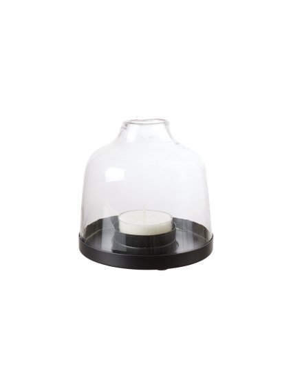 Skleněný svícen - velikost S