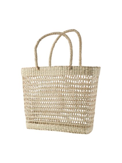 Přírodní košík z mořské trávy