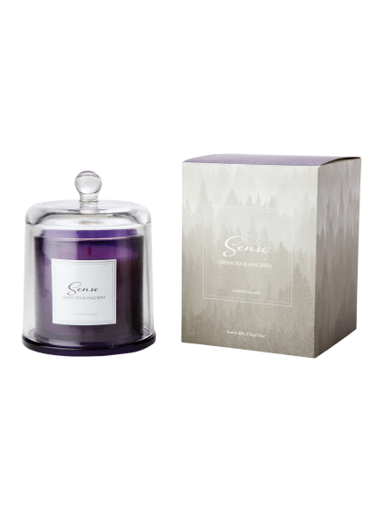 Vonná svíčka SENSE - Sense Green tea & hyacinth