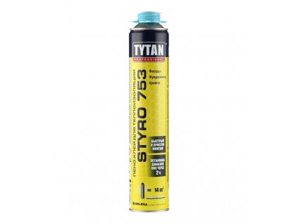 Montážní PU lepidlo na pěnový polystyren Tytan Styro 753 (750ml)