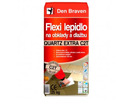 Lepidlo na obklady a dlažbu Den Braven QUARTZ EXTRA C2T