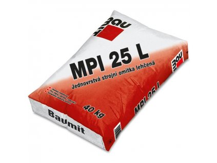 Jádrová lehčená omítka Baumit MPI 25 L (40 kg)