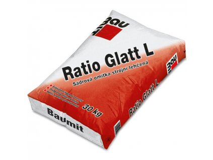 sáadrová strojní lehčená omítka Baumit Ratio Glatt L
