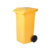 Plastová popelnice s kolečky (240 l) zluta
