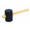 Gumová palička s dřevěnou rukojetí Festa (černá)