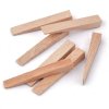 Montážní dřevěné klínky Vašek (8x55x0-10 mm)