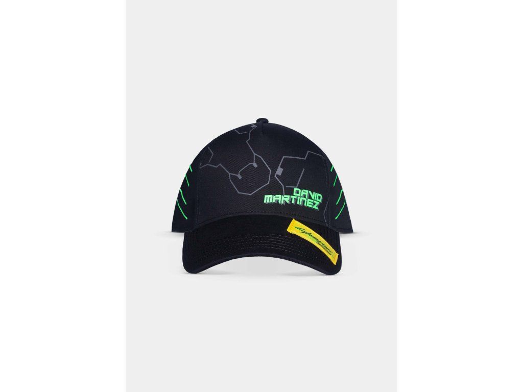 CyberPunk: Edgerunners - David Adjustable Cap (Barva Black)