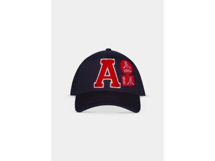Atari Varsity curved bill cap (Barva Blue)