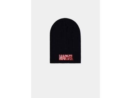 Marvel - Men's Core Logo Slouchy Beanie (Barva Black)