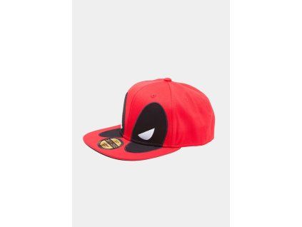 Deadpool - Big Face Snapback (Barva Red)