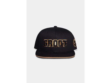 Groot - Men's Snapback Cap (Barva Black)