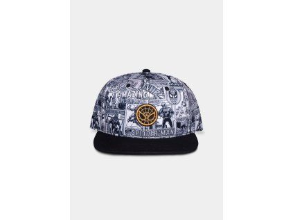 Marvel Heroes - Spider-Man - Men's Snapback Cap (Barva Black)