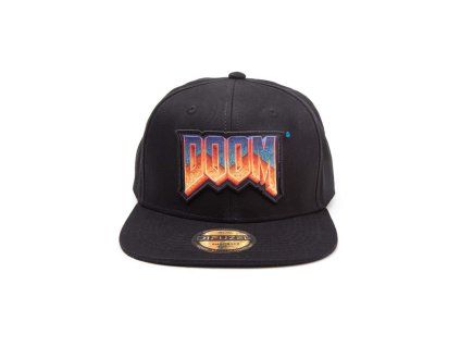 DOOM - Logo Snapback Cap (Barva Black)