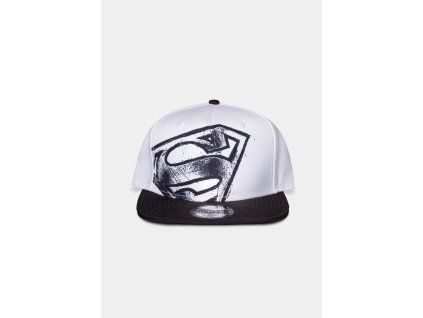 Superman - Snapback Cap (Barva White)