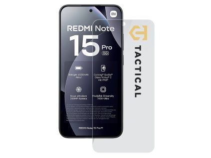 Tactical Glass Shield 2.5D sklo pre Xiaomi Redmi Note 15 Pro 5G Clear
