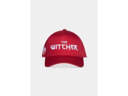 The Witcher - Men's Snapback Cap (Barva Red)