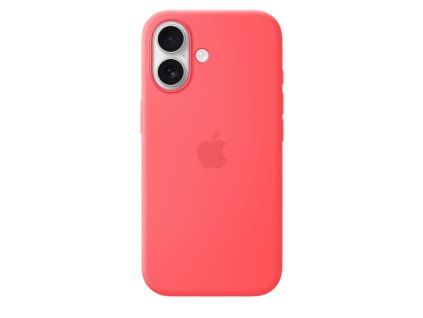 iPhone 17 Silicone Case with MS – Bright Guava , SK