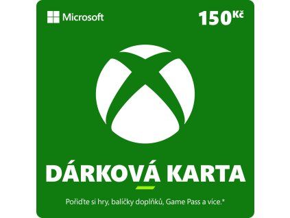 Xbox Gift Card CS Digital Code RGB 150CZK