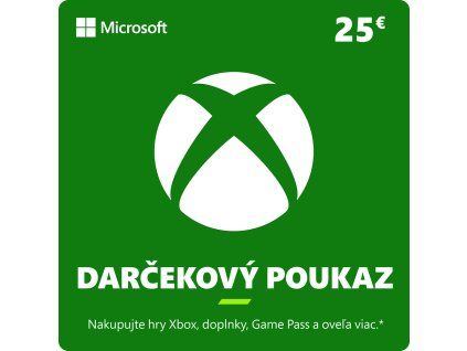 Xbox Gift Card SK Digital Code RGB 25EUR