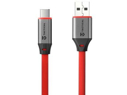 Tactical Fat Man 2.0 Cable USB-A, USB-C 1m Red