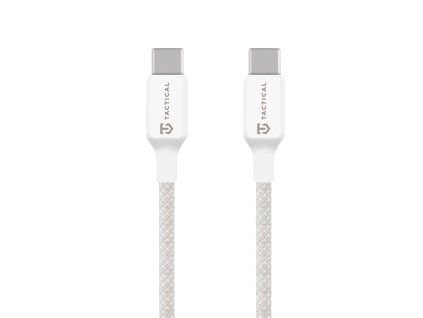 Tactical Stitch Thread Cable USB-C, USB-C 1m White