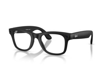 meta ray ban gen2 wayfarer matte black clear large s