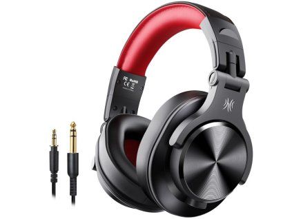 OneOdio Fusion A70, Jack, BT, Červená