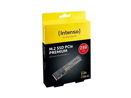 INTENSO SSD PCI Express 250GB, M.2 2280, M.2 NVMe