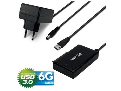 FANTEC 2571 USB 3.1 do SATA adaptér pre 2,5, 3,5"
