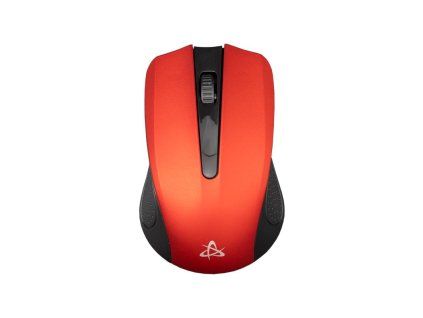 SBOX WM-109R, Optická bezdrôtová myš, červená