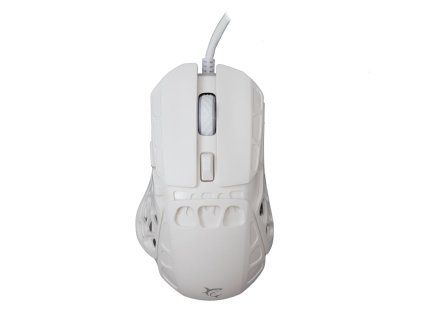 WHITE SHARK GM-5016 ECTOR, Herná myš, biela