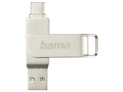 HAMA Rotate Pro, USB Kľúč, 256GB, strieborný