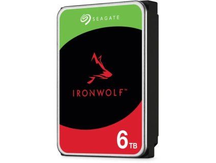 SEAGATE Iron Wolf 6TB, 3,5", 256MB, 26mm