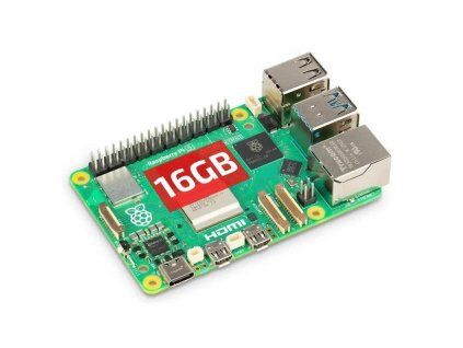 PC Raspberry Pi 5, 16GB, WiFi, BT, 1000Mbps