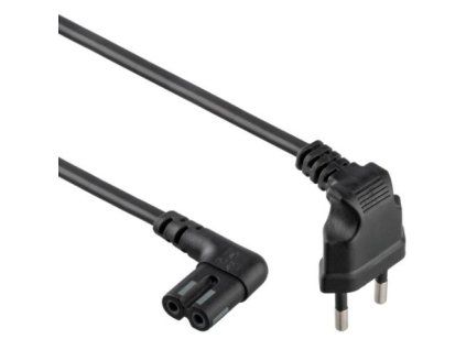 GEMBIRD Sieťový kábel 230V blk 90 Flexo PC-184L