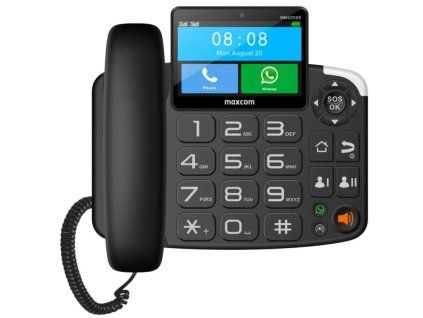 MAXCOM MM42D SE, Stolný telefón, Dual SIM, 4G LTE